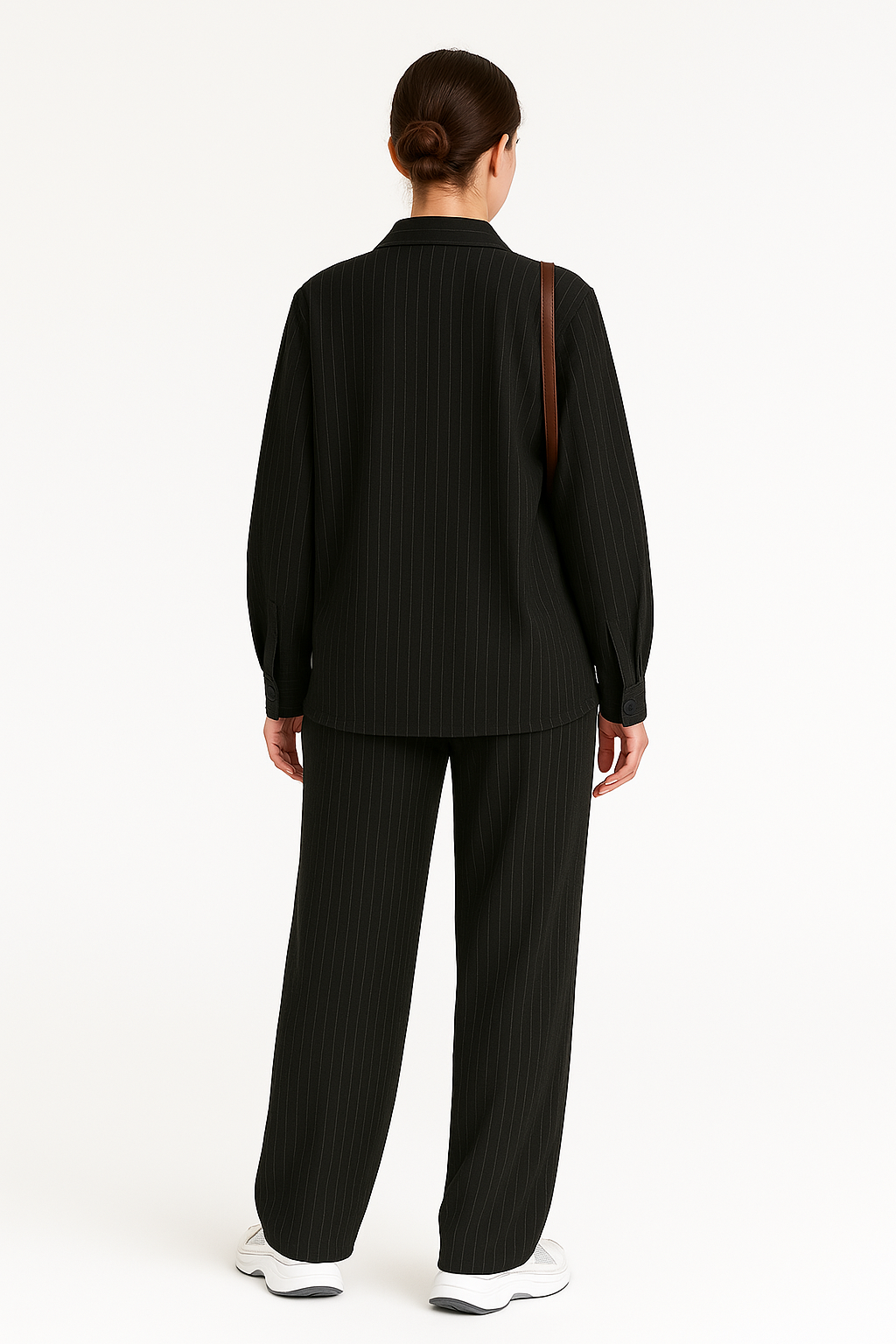 City Stripes Lounge Set - Black Edition