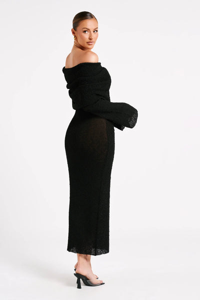 AURELIA Off-Shoulder Knit Dress
