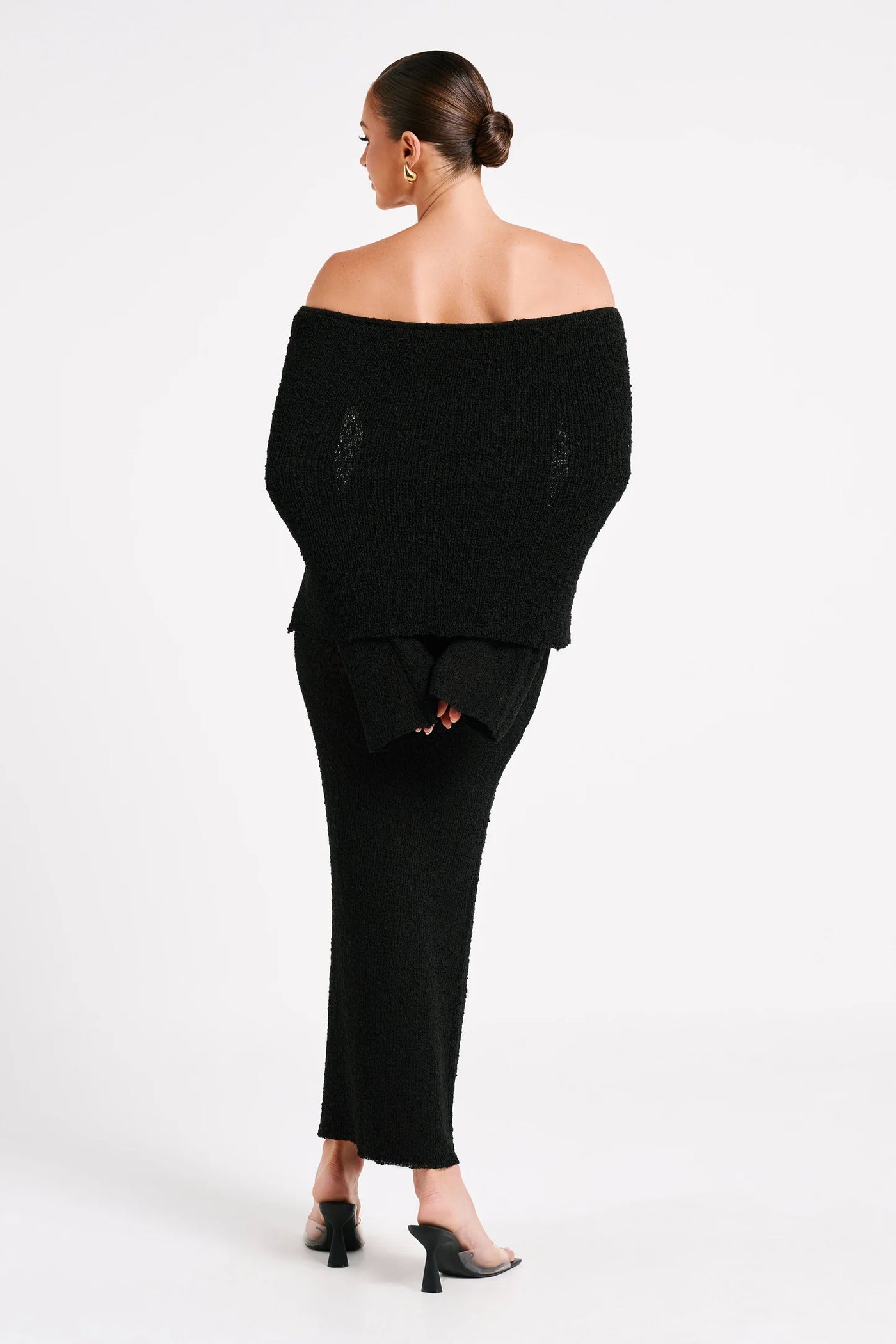 AURELIA Off-Shoulder Knit Dress