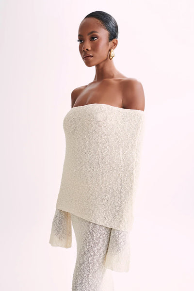 AURELIA Off-Shoulder Knit Dress