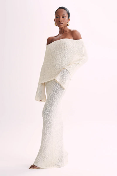 AURELIA Off-Shoulder Knit Dress
