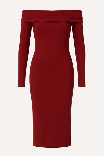 Scarlet Elegance Gown