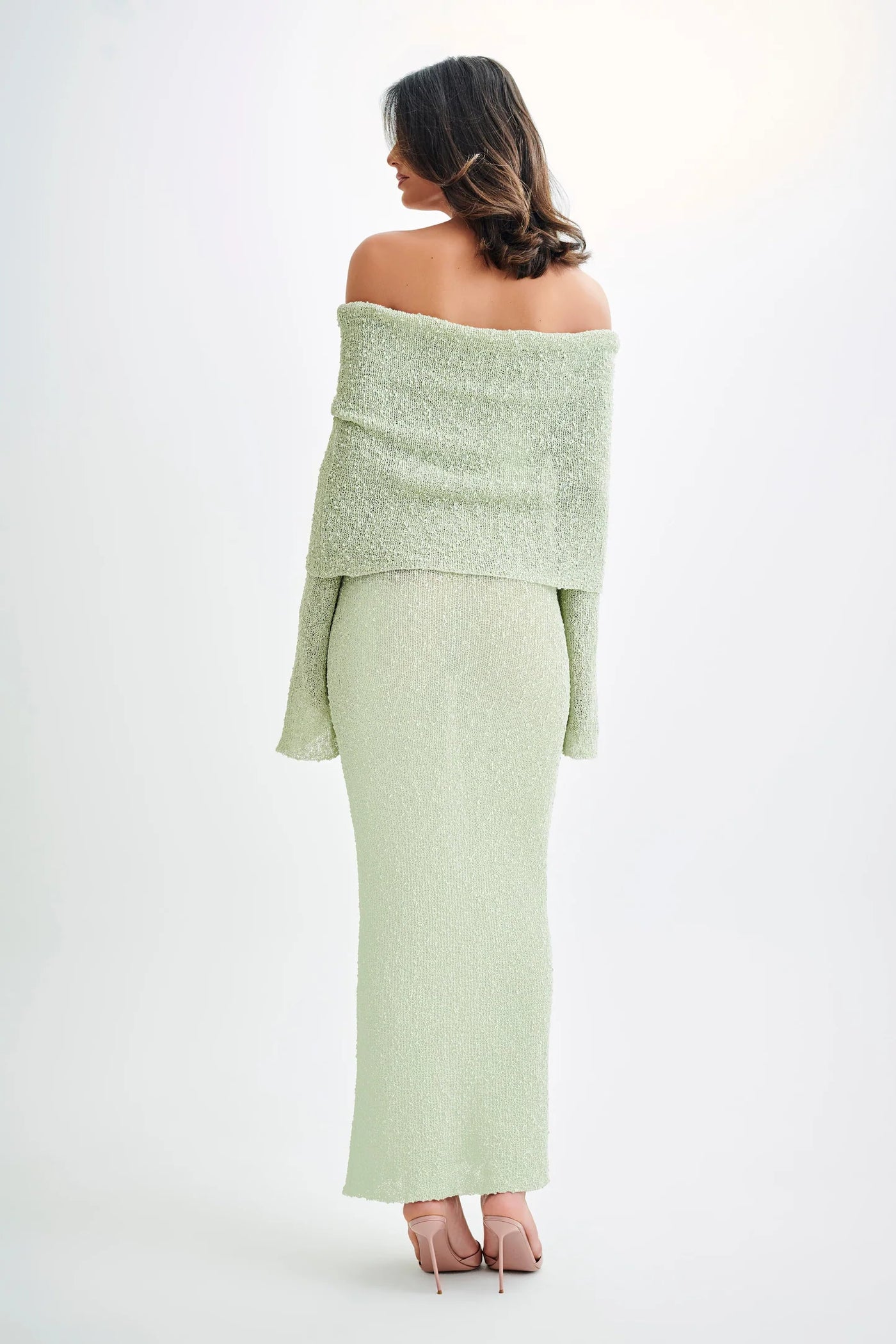 AURELIA Off-Shoulder Knit Dress