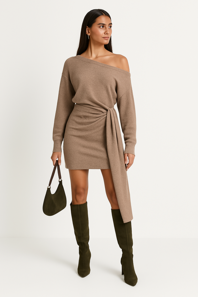 Mocha Luxe Dress