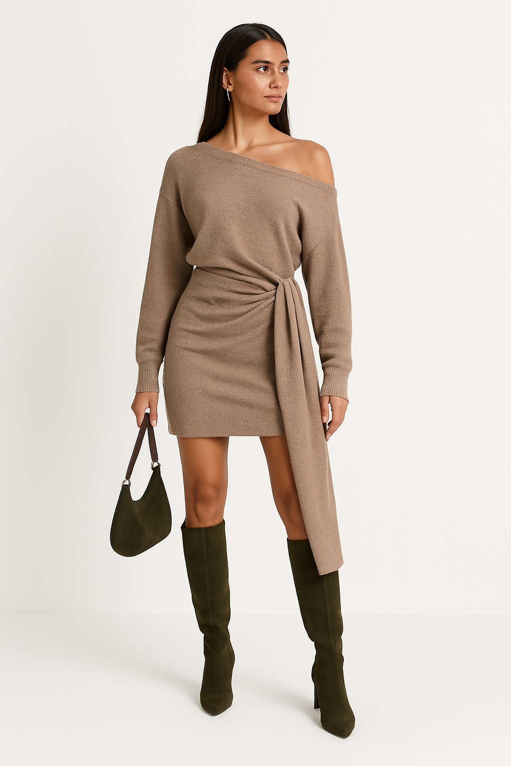 Mocha Luxe Dress