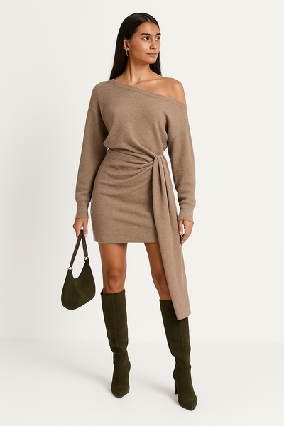 Mocha Luxe Dress