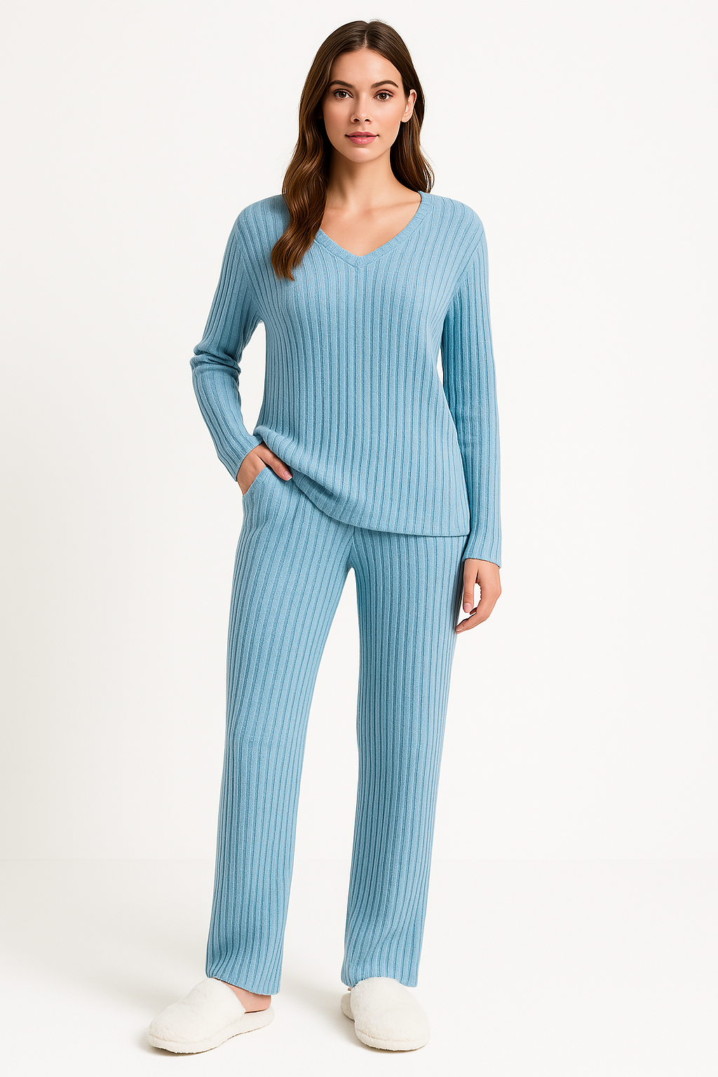 Cosy Ribbed Lounge Set