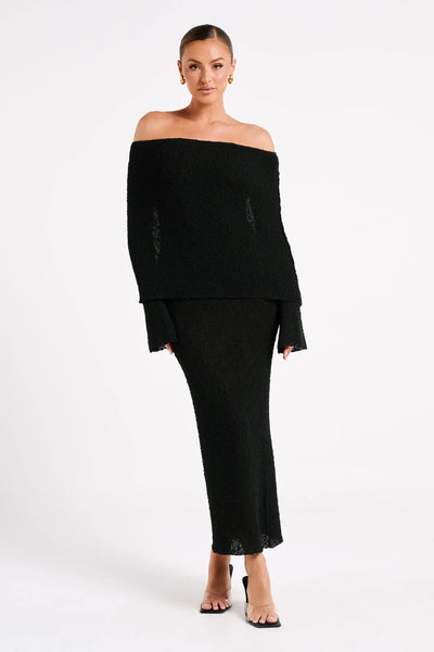 AURELIA Off-Shoulder Knit Dress
