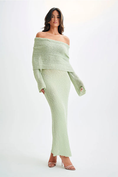 AURELIA Off-Shoulder Knit Dress