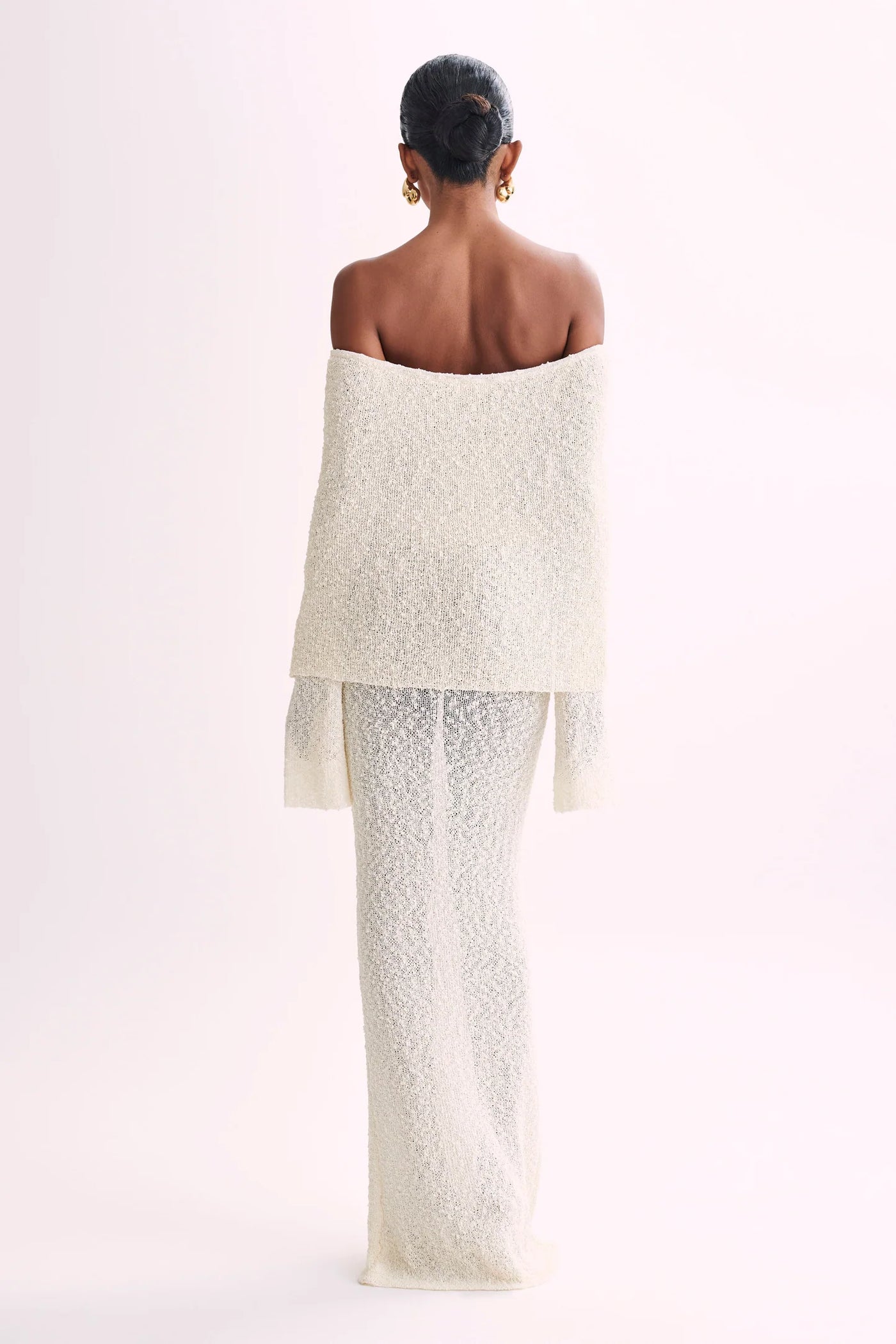 AURELIA Off-Shoulder Knit Dress