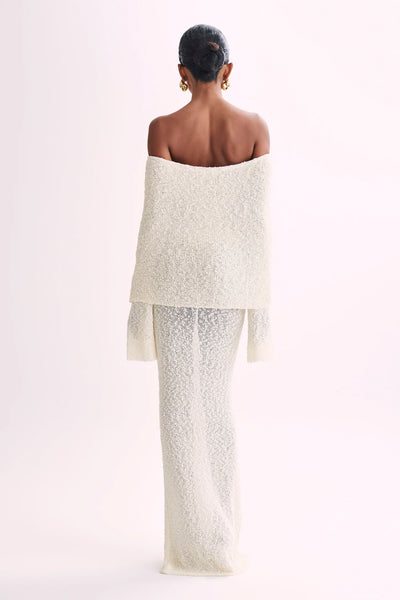 AURELIA Off-Shoulder Knit Dress
