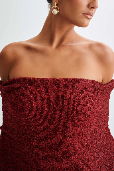 AURELIA Off-Shoulder Knit Dress
